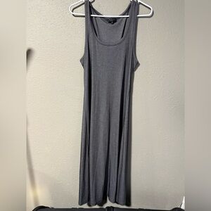 Rag & Bone Black and White Striped maxi dress